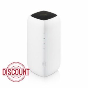 Zyxel 5G NR5103E V2 4.67 Gbps Indoor Router | AX1800 WiFi 6 Router | Nebula Cloud Management | Share WiFi to 64 devices | Dual WAN failover | Gigabit LAN ports (Renewed)