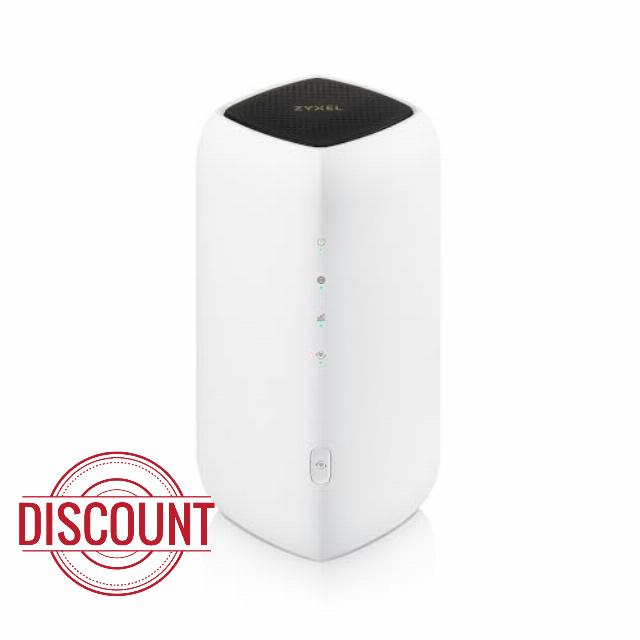 Zyxel 5G NR5103E V2 4.67 Gbps Indoor Router | AX1800 WiFi 6 Router | Nebula Cloud Management | Share WiFi to 64 devices | Dual WAN failover | Gigabit LAN ports (Renewed)