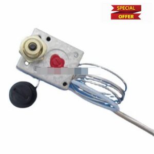1pc high-precision temperature limiter of marine electric grilling furnace temperature regulating switch of frying pan WQS-240D (Temperature limiter 240 degrees)