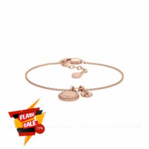 Emporio Armani Women's stainless steel or brass with Rose gold tone lobster clasp closure bracele