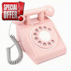 Old School Play Telephone                                                          Rotary Phone Toy
