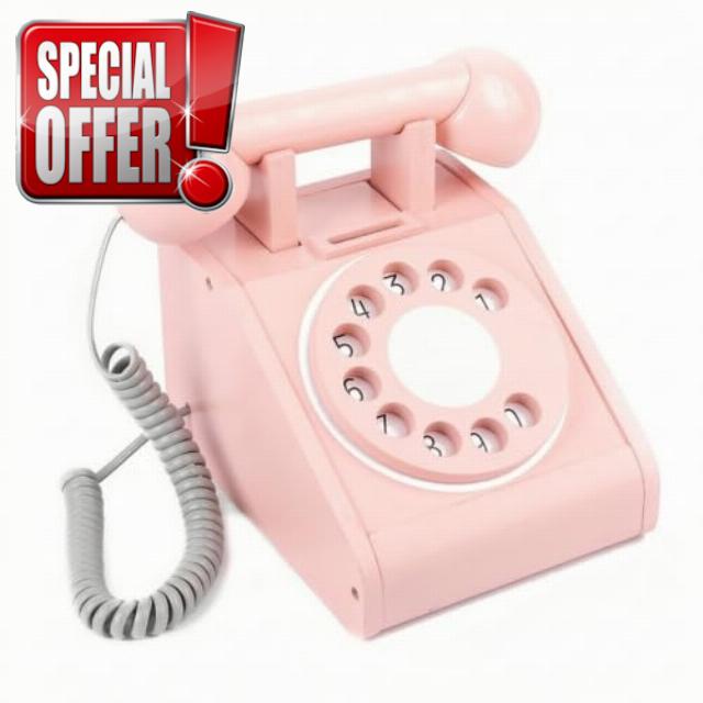 Old School Play Telephone                                                          Rotary Phone Toy