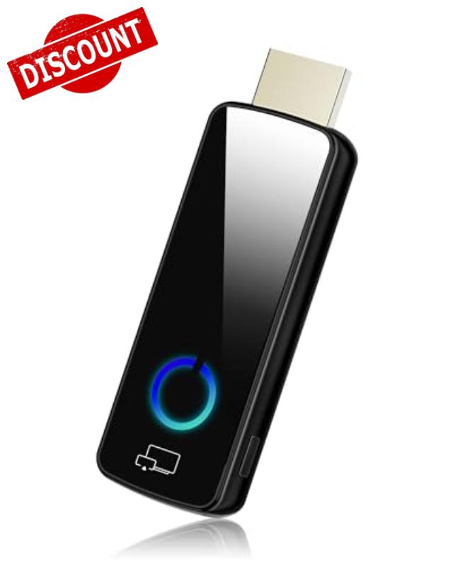 4K Wireless HDMI Display Adapter Screen Mirroring Dongle Airplay Miracast WiFi Streaming Device Phone to TV