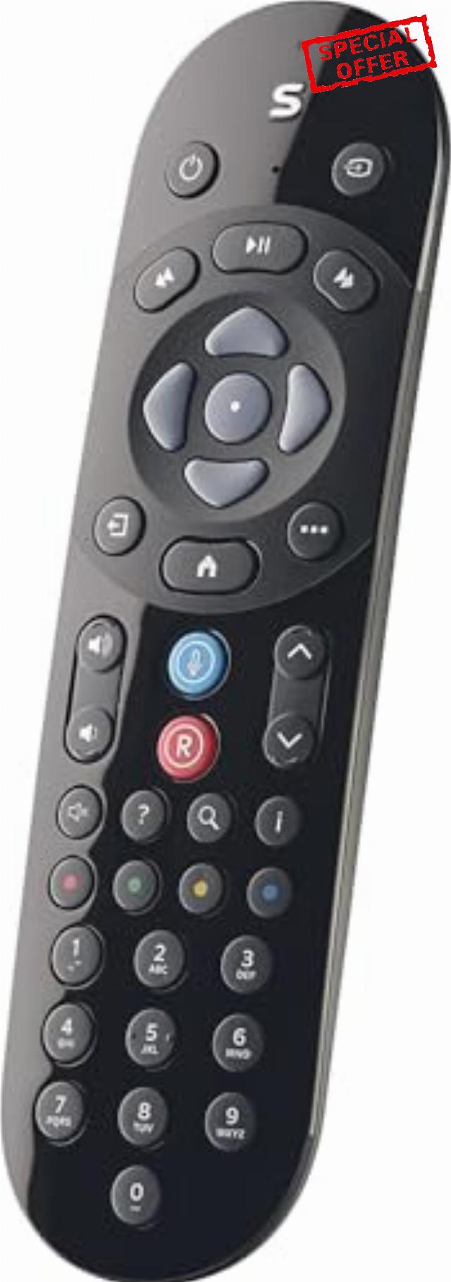 Replacement for Sky Q Remote Control with Voice for Sky Q 1TB