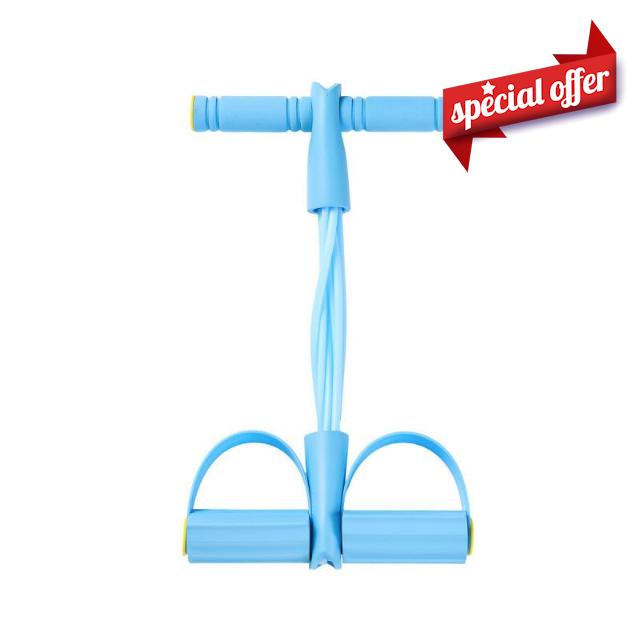 Wondolla Exerciser 6‑Tube Pedal Resistance Band