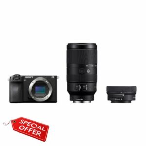 Sony Alpha 6700 Wildlife Kit (APS-C) with 16-50 II & 70-350mm Lens                                                          AI autofocus