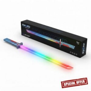 LED Katana Sword Toy with Mist Spray Effect