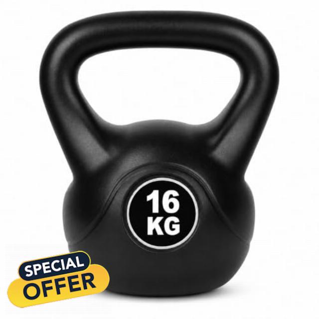 Kettlebell with Wide Handle for Home Gym Strength and Fitness Training                                                          Compact Free Weight