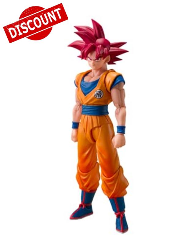 TAMASHII NATIONS - Dragon Ball Super - Super Saiyan God Son Goku (God Aura) S.H.Figuarts Action Figure