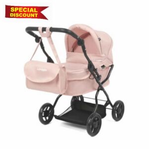 Puggle Monaco Dolls Pram Stroller With Bag