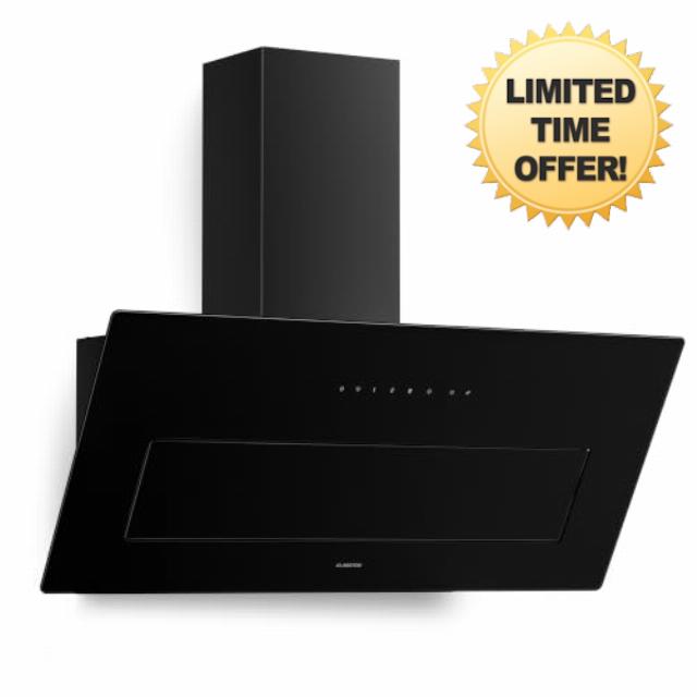 Klarstein SleekAir 90 cm Angled Cooker Hood – 720 m³/h Extractor