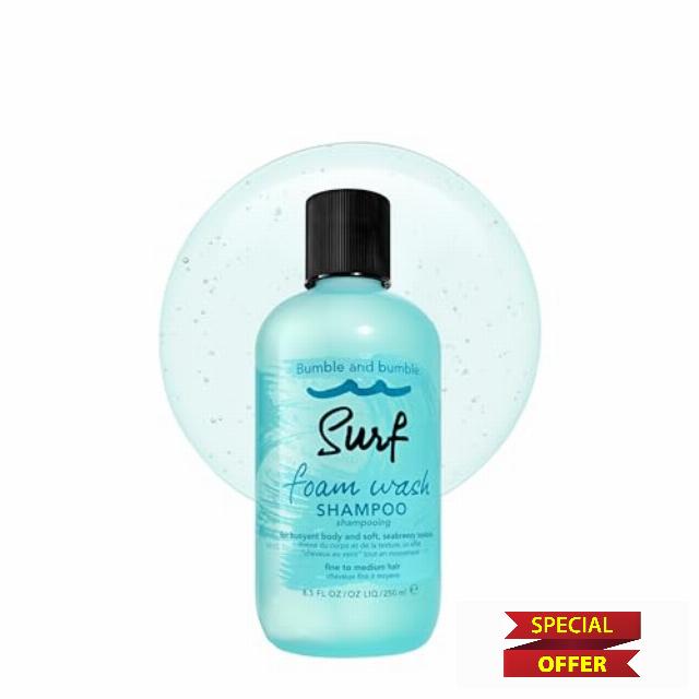 Bumble and bumble. Surf Foam Wash Texturizing Shampoo | For Seabreezy Texture | Volumizing | Wavy