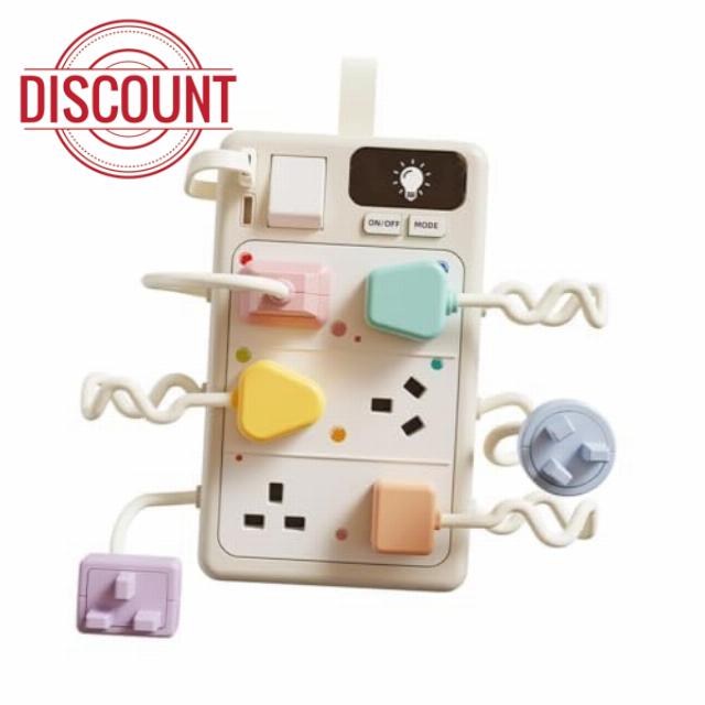 Kids Busy Board Pegboard Sensory Toy