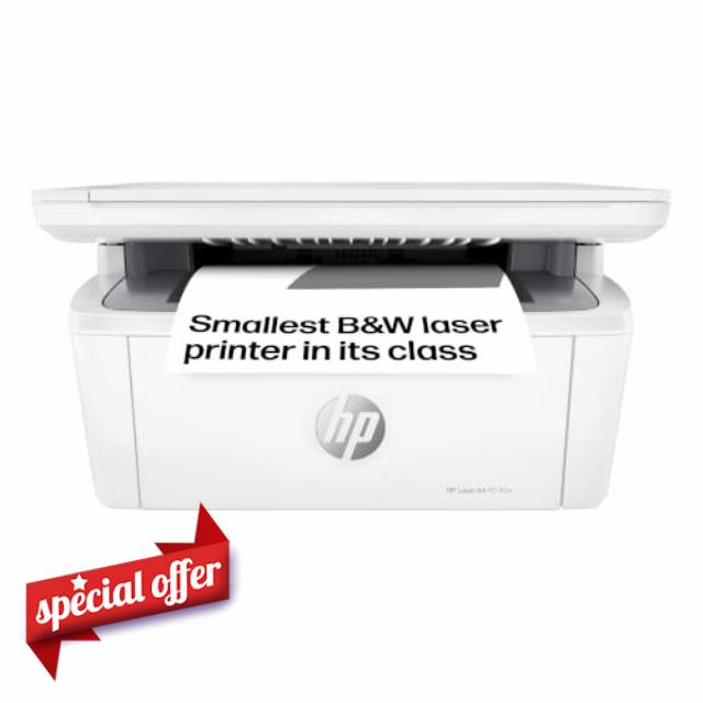 HP LaserJet MFP M140w Wireless Black & White Multi-function Printer (1 Year Limited Warranty) (Renewed)