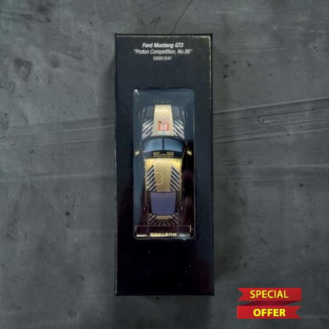 Ford Mustang GT3 Proton Competition No88 Spa 2024 1:50 Scale AI-Supported Race Car with Working Lights & USB-C Charging