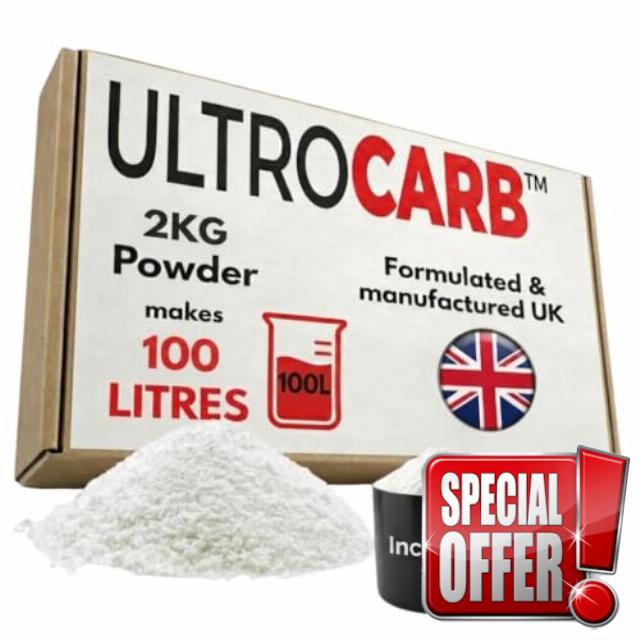 Allendale UltroCarb Ultrasonic Carb Cleaner - Makes 100L - 2kg