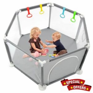 6 Panel Baby Playpen for Baby and Toddlers