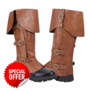 NBEADS 1 Pair Medieval Pirate Boot Covers