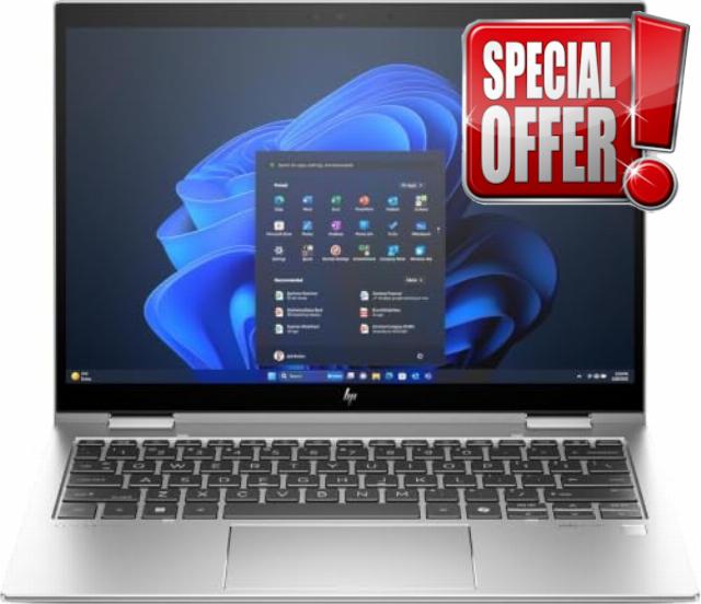 HP Elite x360 830 G10 13.3" WUXGA Touchscreen 2-in-1 Convertible Laptop
