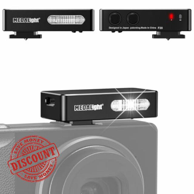 MEDALight F20 Mini Camera Flash for GR IV