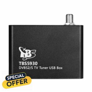 TBS5930 DVB-S2X/S2/S TV Tuner USB Card Satellite FTA TV Receiver /4K Streaming/Support Linux/OS