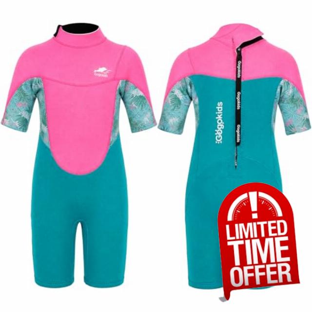 Gogokids Kids Shorty Wetsuit