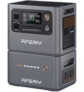 AFERIY 2048Wh Expandable Battery Compatible with AF-P300 Or AF-P280, One P300 Support Up to 4 Ext...