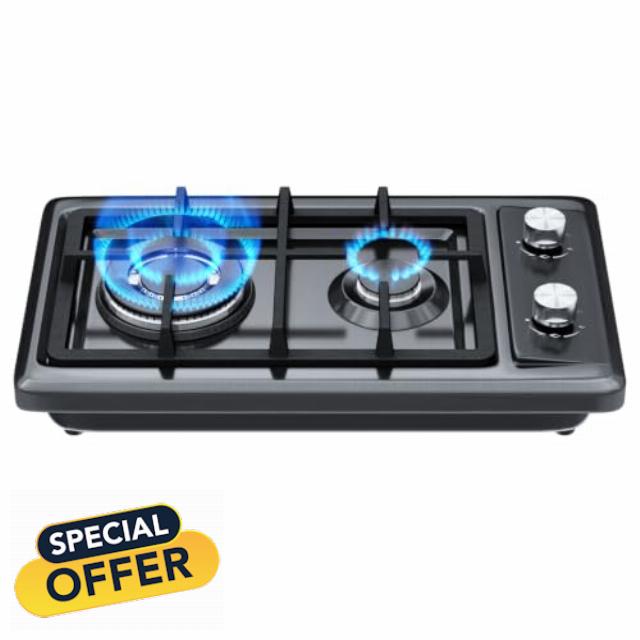 2‑Burner Gas Hob