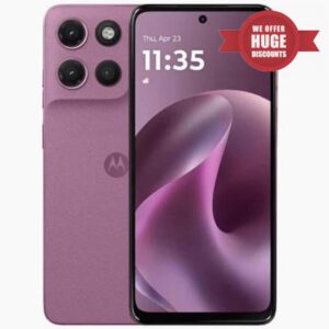 Motorola Moto G17 DUAL-SIM 128GB ROM + 4GB RAM Factory Unlocked 4G/LTE Smartphone - Pink (Renewed)