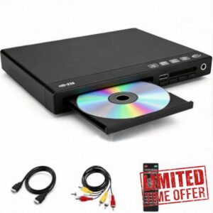 DVD Player for TV with HDMI and AV Output