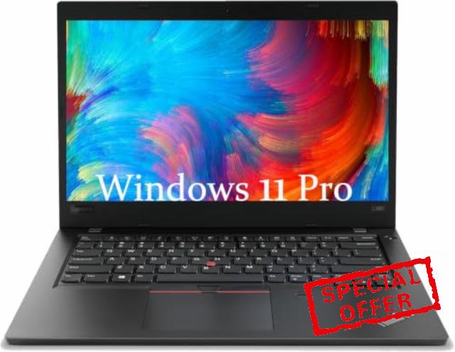 Lenovo Thinkpad L380 Laptop Business 13.3" i5-8th 8GB 256GB Win11(Renewed)                                                          13.3in PC