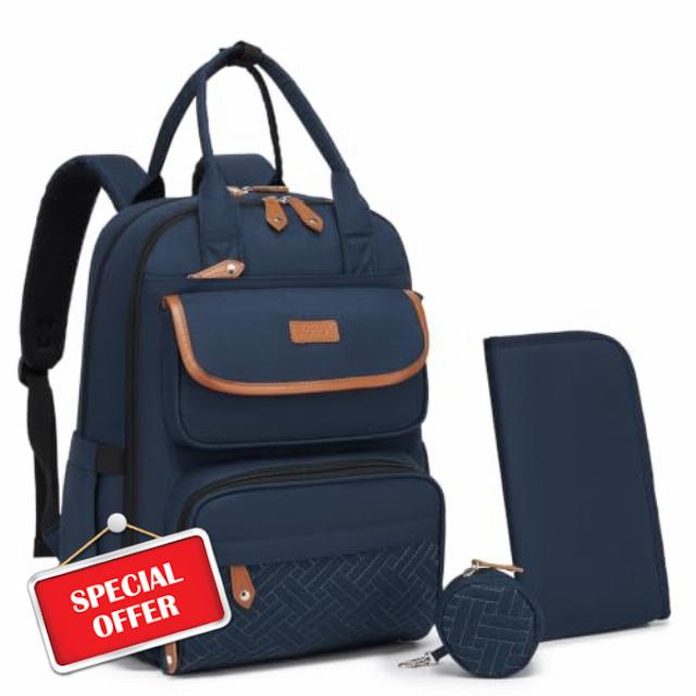 Kono Baby Changing Bag Backpack with Changing Mat