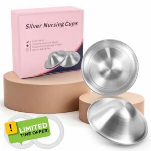 999 Silver Nipple Shields for Breastfeeding (Small)                                                          Nipple Shields For Breastfeeding With Silicone Nipple Covers For Breastfeeding Mothers