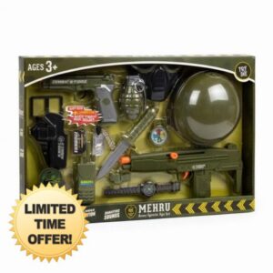 Army Special Ops Pretend Play Set with Toy Rifle