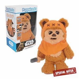 WOW! STUFF Star Wars Wicket Palm Puppetronic - Interactive Ewok Puppet Toy                                                          Lifelike animatronic toy with 40+ sounds & reactions
