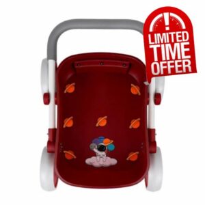 2-in-1 Baby Walker with Wheels