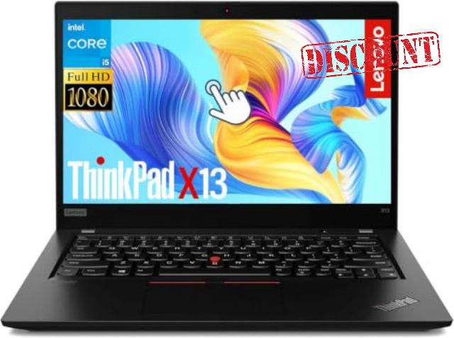 Lenovo ThinkPad X13 Gen 1 Touchscreen Business Laptop