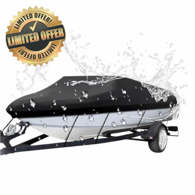 Boat Cover for Sea Ray 185 Sport                                                          Trailerable design; oxford fabric; windproof dustproof; outdoor storage; for v hull tri hulls speedboat fishing