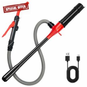 ESFCSZ Fuel Transfer Pump – 15000mAh USB Rechargeable Leak-Proof Electric Pump for Gas Cans