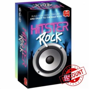 Hitster Rock – Ultimate Music Party Board Game