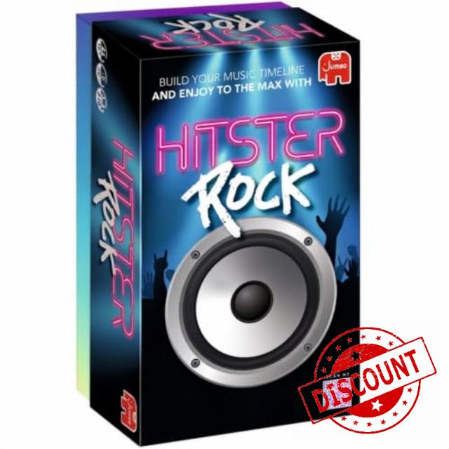 Hitster Rock – Ultimate Music Party Board Game