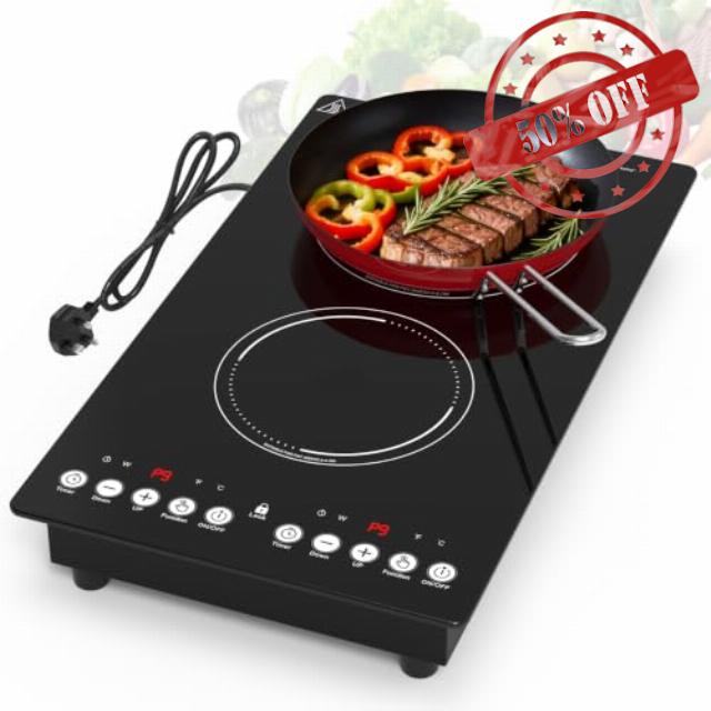 GIHETKUT 2 burner induction hob
