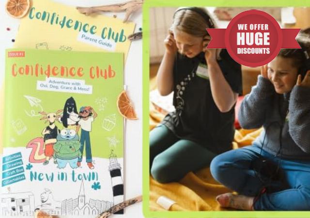 Confidence Club Activity Pack for Curious Pre-Teens                                                          Pre-Teen Activity Kit