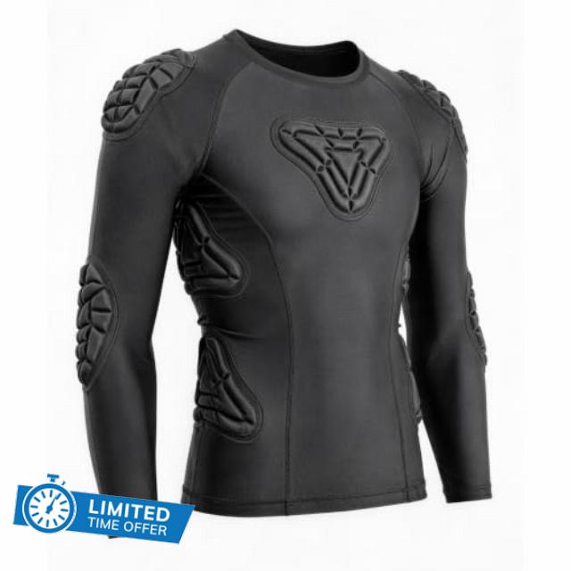 Youth Back & Rib Protection Padded Shirt