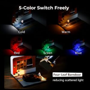 5 Colors Bendy Light                                                          CRI95