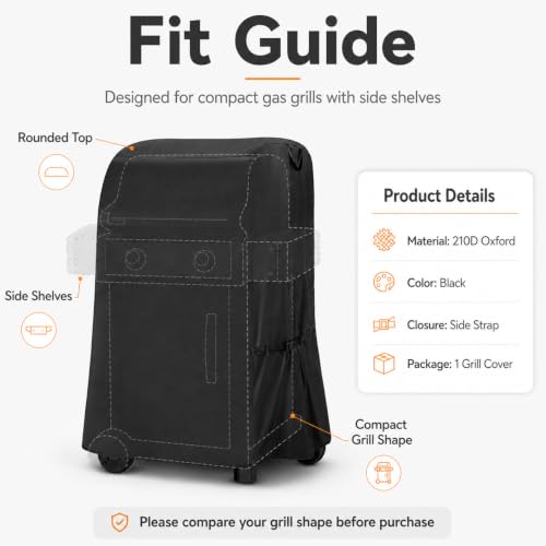 Rip-proof with Storage Bag Fade Resistant Outdoor BBQ Covers