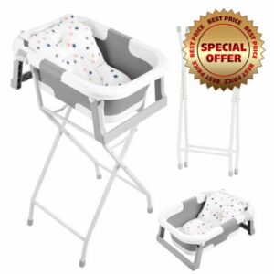 Foldable Baby Bath with Stand