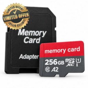 256GB Memory Card with Adapter