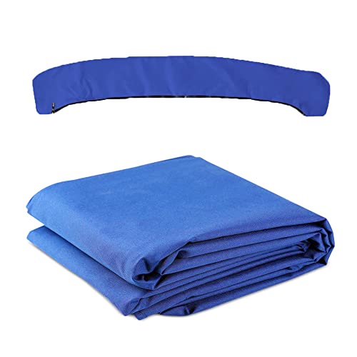 600D Anti-UV Waterproof Bimini Top Canopy Without Frame (Blue