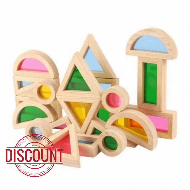 Amagogo Developmental Geometric Building Toy | Open-Ended